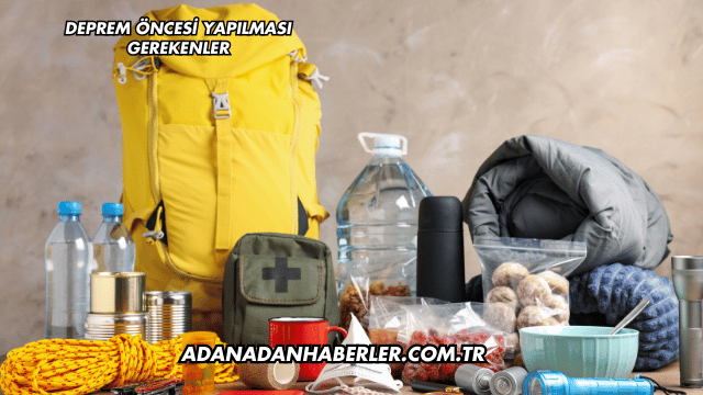 Deprem Öncesi Yapılması Gerekenler