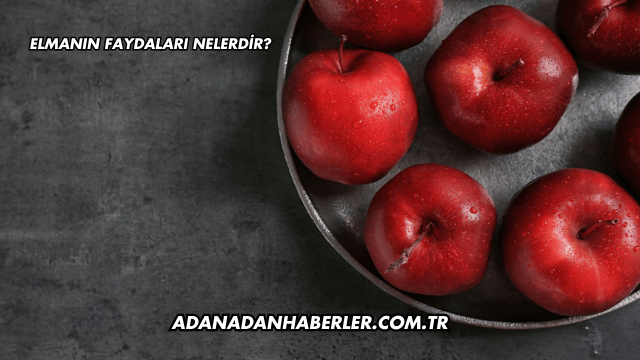 Elmanın Faydaları Nelerdir?
