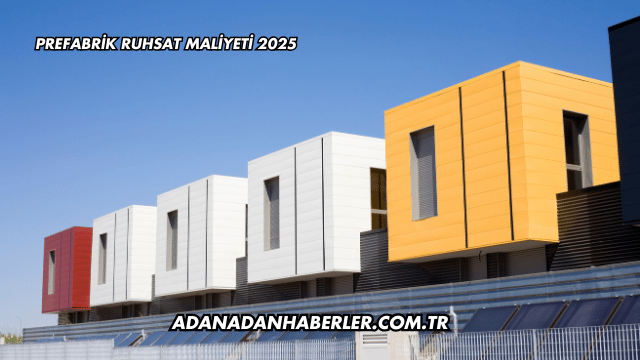 Prefabrik Ruhsat Maliyeti 2025
