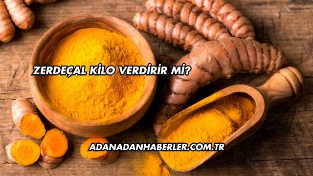 Zerdeçal Kilo Verdirir mi?