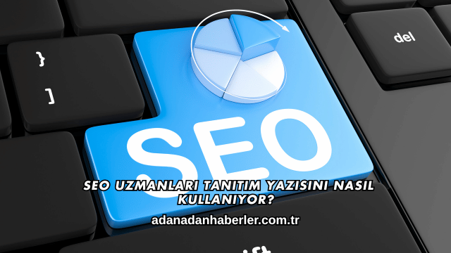 SEO Uzmanları Tanıtım Yazısını Nasıl Kullanıyor?