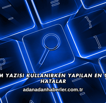 Tanıtım Yazısı Kullanırken Yapılan En Yaygın Hatalar