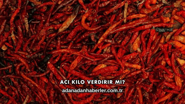 Acı Kilo Verdirir mi?