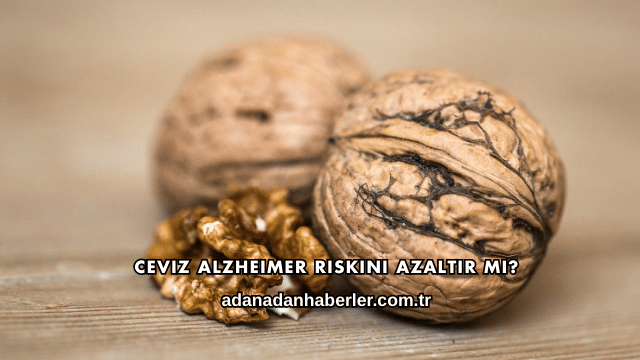 Ceviz Alzheimer Riskini Azaltır mı?