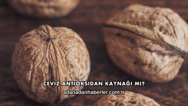 Ceviz Antioksidan Kaynağı mı?