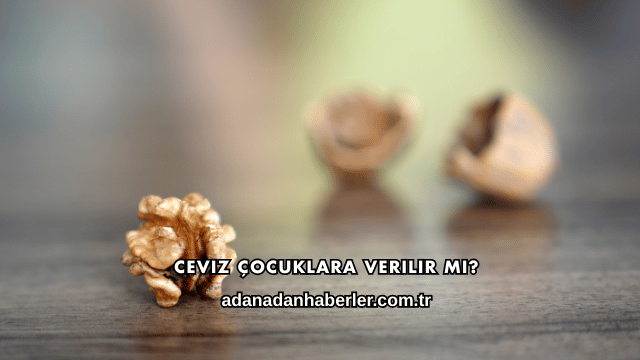 Ceviz Çocuklara Verilir mi?
