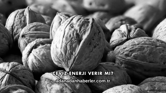 Ceviz Enerji Verir mi?