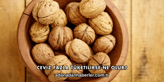 Ceviz Fazla Tüketilirse Ne Olur?