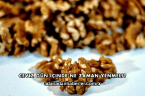 Ceviz Gün İçinde Ne Zaman Yenmeli?