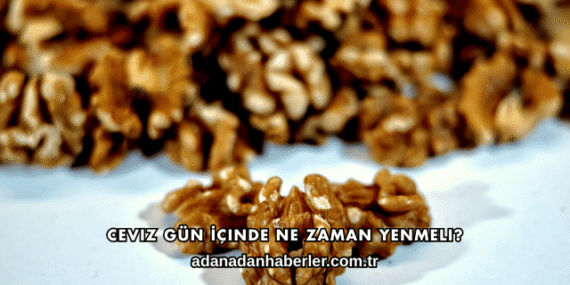 Ceviz Gün İçinde Ne Zaman Yenmeli?