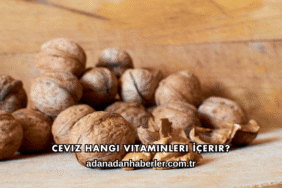 Ceviz Hangi Vitaminleri İçerir?
