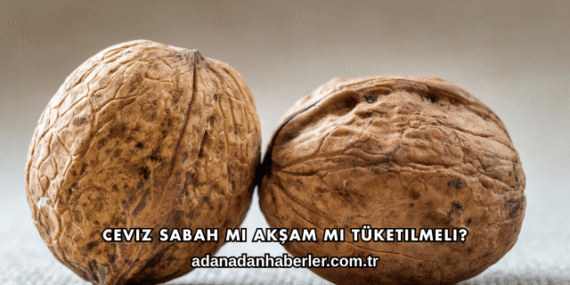 Ceviz Sabah mı Akşam mı Tüketilmeli?