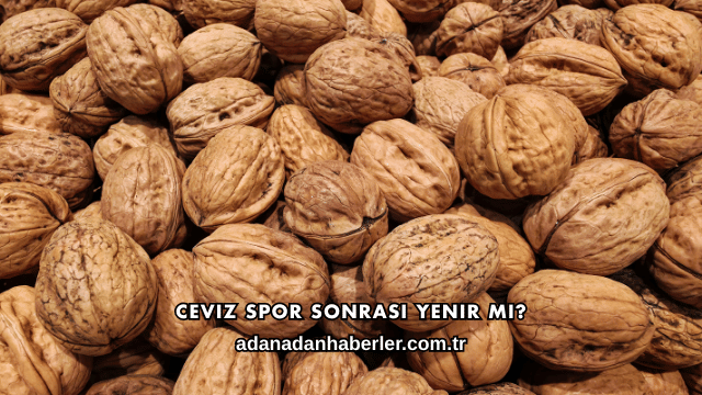 Ceviz Spor Sonrası Yenir mi?