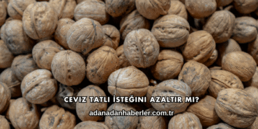 Ceviz Tatlı İsteğini Azaltır mı?