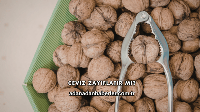 Ceviz Zayıflatır mı?