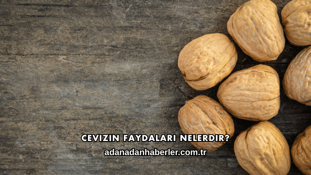 Cevizin Faydaları Nelerdir?