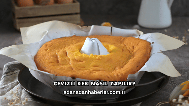 Cevizli Kek Nasıl Yapılır?