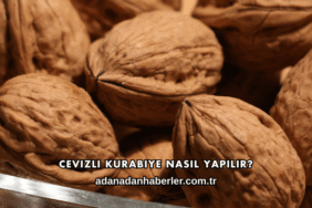 Cevizli Kurabiye Nasıl Yapılır?