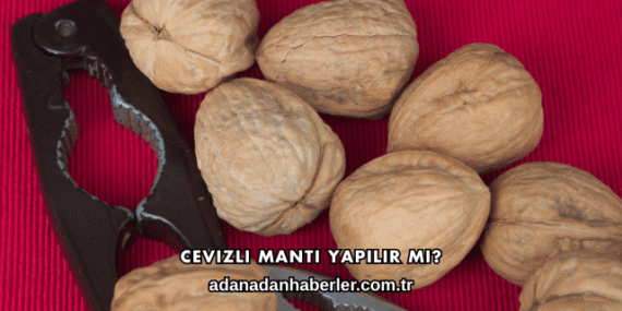 Cevizli Mantı Yapılır mı?